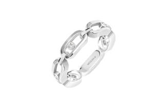 MESSIKA White Gold, Diamond Rings Women's Silver