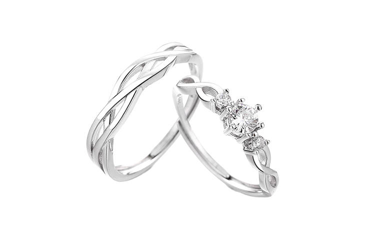 DAISY BEAUTY 925 Sterling Silver Rings Unisex