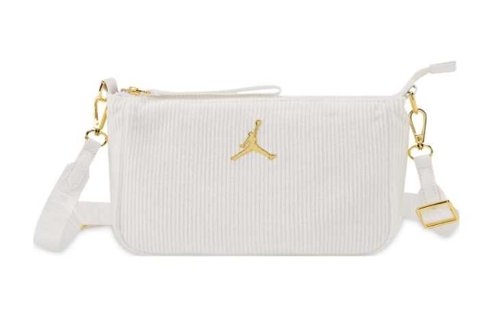 Jordan Jordan Corduroy Shoulder Bag, Crossbody Bag Regular Women's Sail White