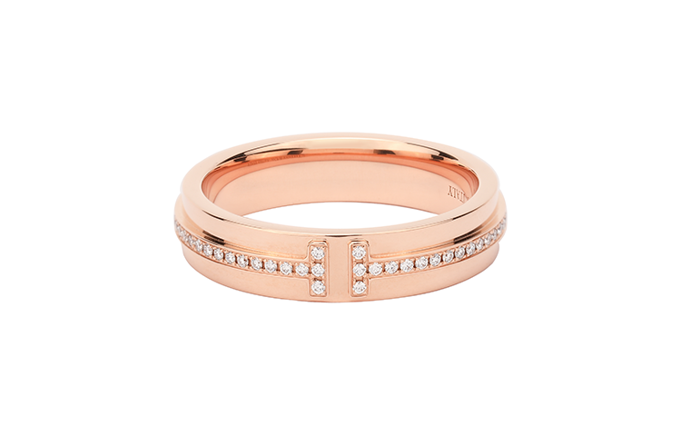 TIFFANY & CO. 18K Rose Gold Rings Unisex