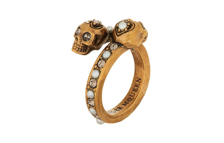 Alexander McQueen Alexander McQueen Wrapped Skull Ring