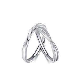 VANA 925 Sterling Silver Rings Unisex Silver