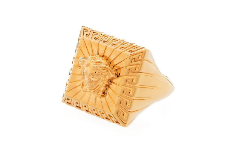 VERSACE VERSACE Medusa Signet Band Ring