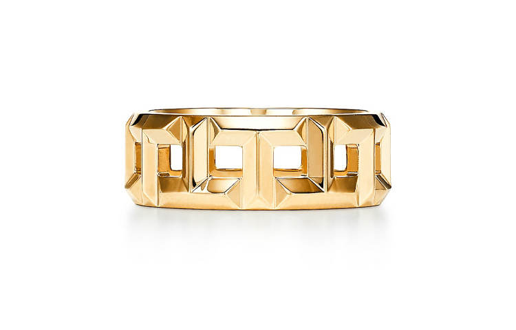 TIFFANY & CO. T 18K Gold Rings Unisex