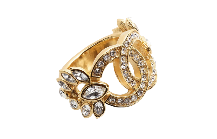 CHANEL Metal Rings Women's Gold