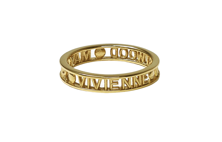 Vivienne Westwood Westminster 925 Sterling Silver Rings Men's