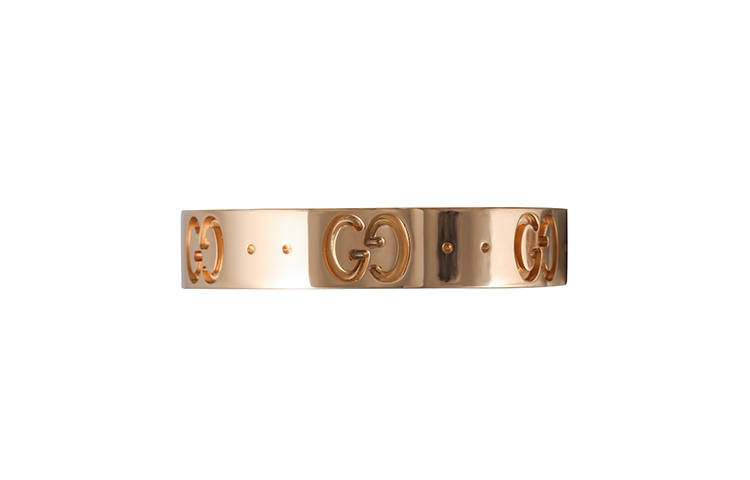 GUCCI Gucci 18K rose gold Icon ring