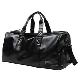 MOYYI PVC Leather Travel Bag Regular Unisex