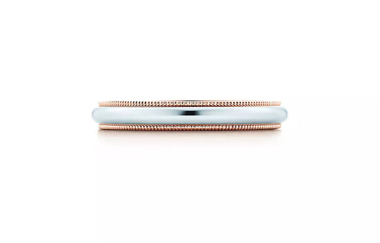 TIFFANY & CO. 18K Rose Gold Rings Unisex