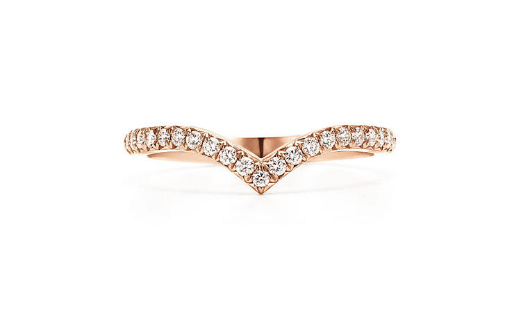 TIFFANY & CO. Tiffany Soleste 18K Rose Gold Rings Women's