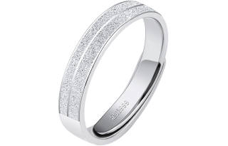 MAGICPOLE 999 Fine Silver Galaxy Ring Unisex