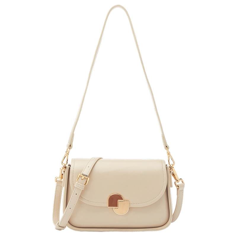 YEARCON Synthetic Leather Crossbody Bag, Shoulder Bag Women's Apricot