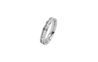 IOTS Silver Plated Couple Rings Unisex