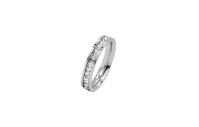 IOTS Silver Plated Couple Rings Unisex