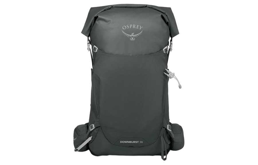 OSPREY Downburst 36L Mountaineering Bag, Outdoor Backpack Recycled Nylon Dark Charcoal Gray Men's