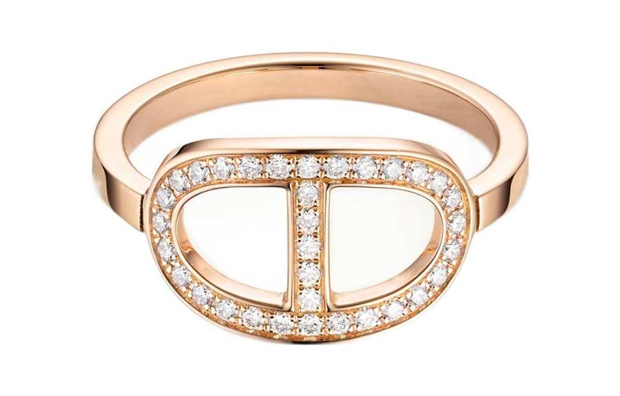 HERMES HERMES Chaine D'Ancre Rings Women's