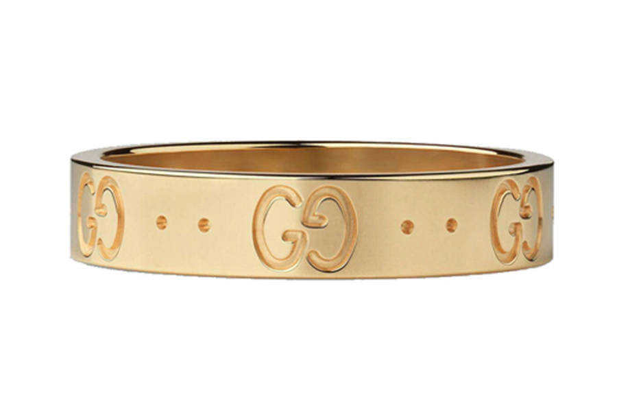 GUCCI Icon 18K Gold Rings Women's Gold