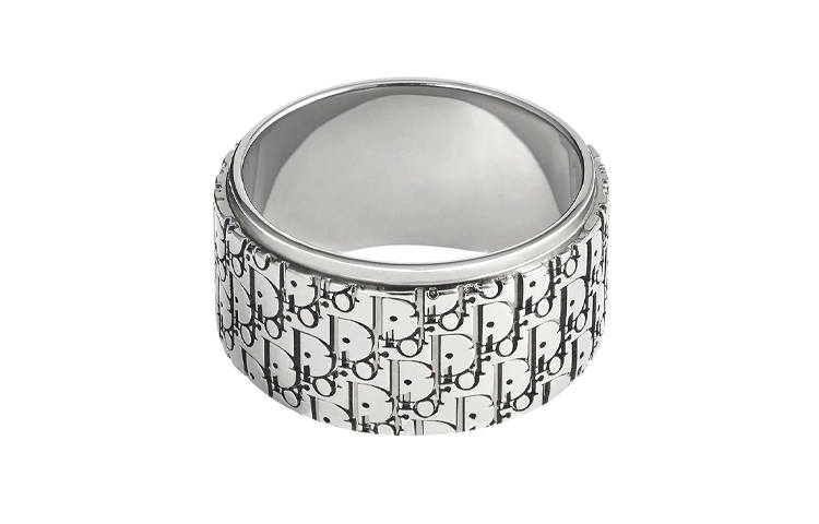 DIOR DIOR 925 Sterling Silver Rings Unisex Silver