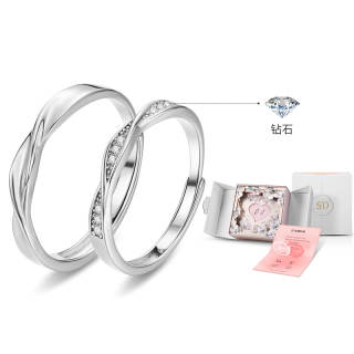 SOFTDORA 925 Sterling Silver Rings Unisex