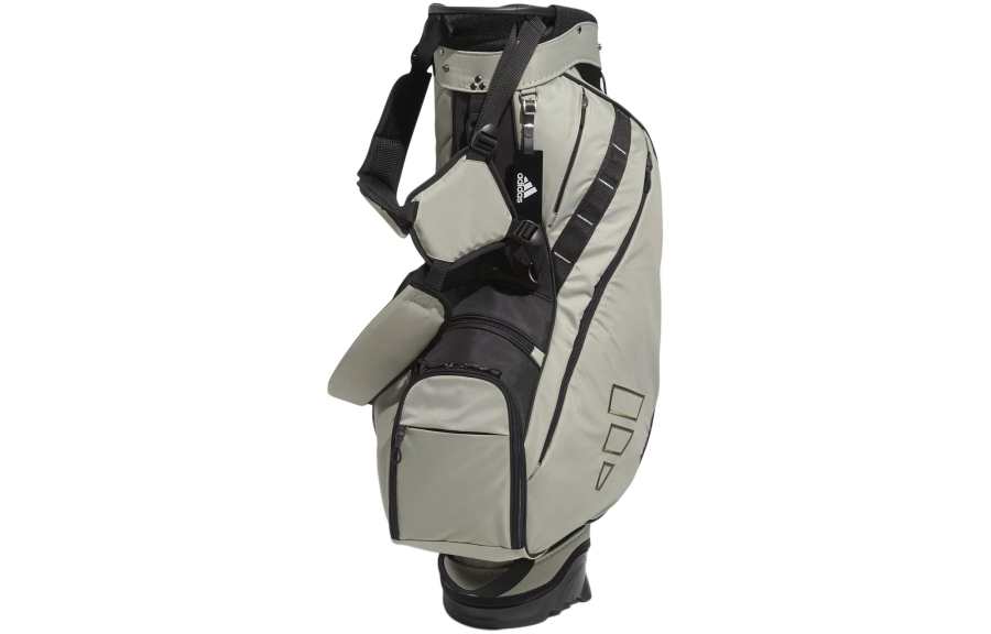 Adidas Adidas No Capacity Storage Bag Outdoor Bag Recycled Polyester Plain Weave Fabric Silver & Pebble Men's