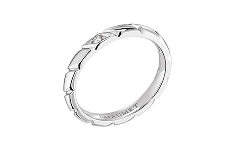 Chaumet Chaumet Diamond Platinum Rings Women's Silver