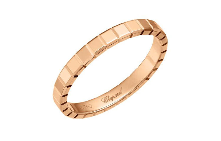 Chopard Chopard 18kt rose gold Ice Cube Pure diamond ring