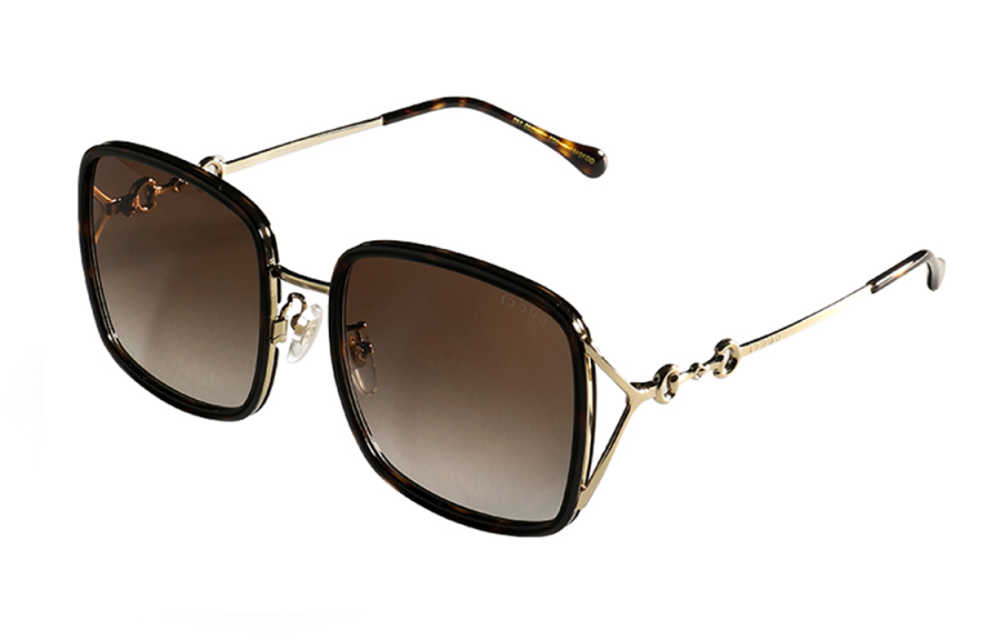 GUCCI Horsebit Collection Square Sunglasses Women's