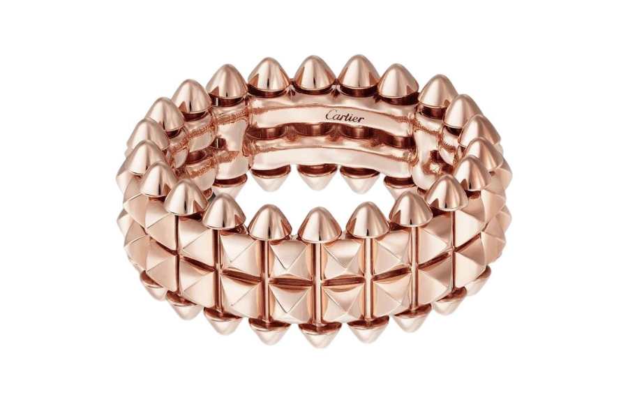CARTIER CLASH DE CARTIER 18K Gold Rings Unisex Rose Gold