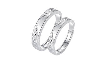 Xiaoyinjiang 999 Fine Silver Rings Unisex