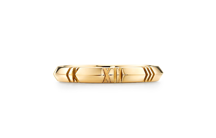 TIFFANY & CO. 2010 18kt Rose Gold Atlas Ring
