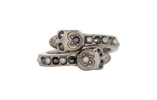 Alexander McQueen Wrap Around Skull Ring