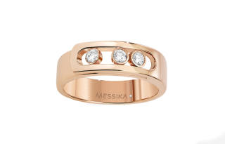 MESSIKA Rose Gold With Diamond Rings Women's