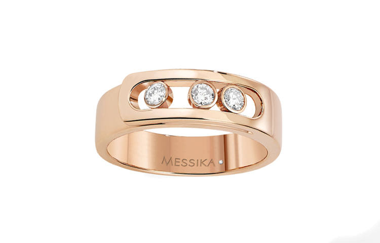 MESSIKA Rose Gold With Diamond Rings Women's