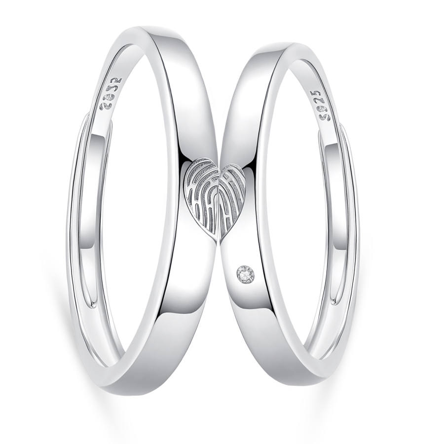 YINCHIE YINCHIE 925 Sterling Silver Rings Unisex