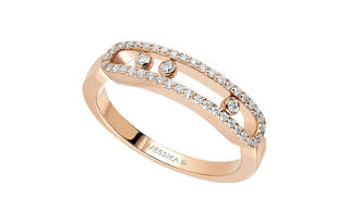 MESSIKA Rose Gold With Diamond Rings Women's