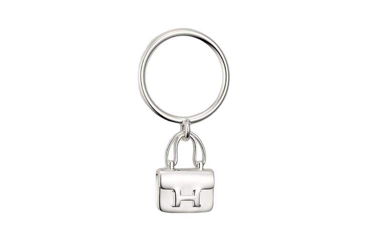 HERMES Constance Niche Style 925 Sterling Silver Rings Women's Silver