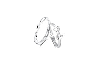 Asia Star Sterling Silver Rings Unisex