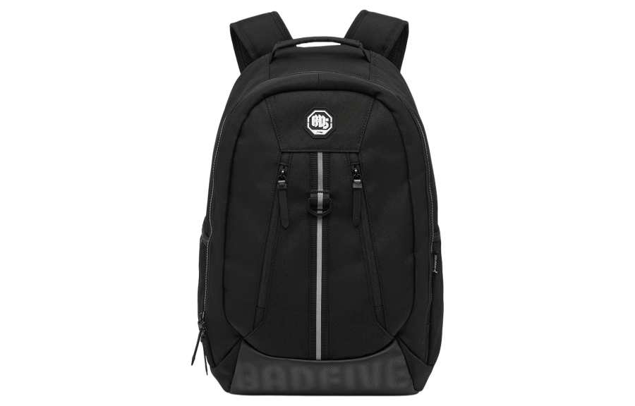 Li-Ning Li Ning Badfive Polyester Sports Backpack Unisex Black