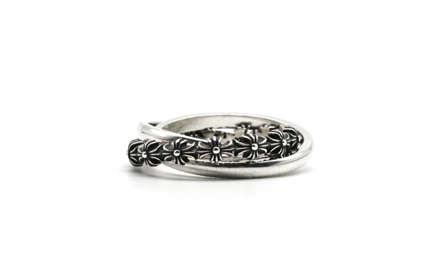 Chrome Hearts Chrome Hearts 925 Sterling Silver Rings Unisex Silver