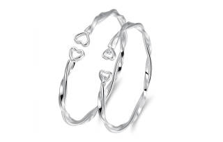 WEST ISLAND Copper Alloy Bangles Unisex Gift
