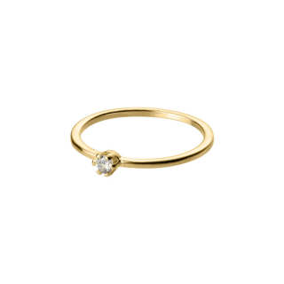 MGS 925 Silver Zircon Rings Women's