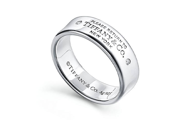 TIFFANY & CO. TIFFANY & CO. Sterling Silver Rings Unisex Silver