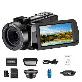 SONGDIAN DV Digital Camera DV301AM 24MP Lightweight Portable Home Professional All-in-One HD Vlog Travel Camera