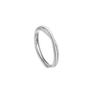 MGS 999 Fine Silver Women's Honey Ring Women's Silver