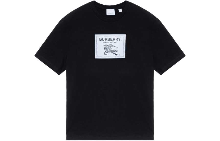 Burberry Prorsum Label Cotton T-Shirt Black