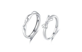 BAILIJIN 999 Fine Silver Rings Unisex