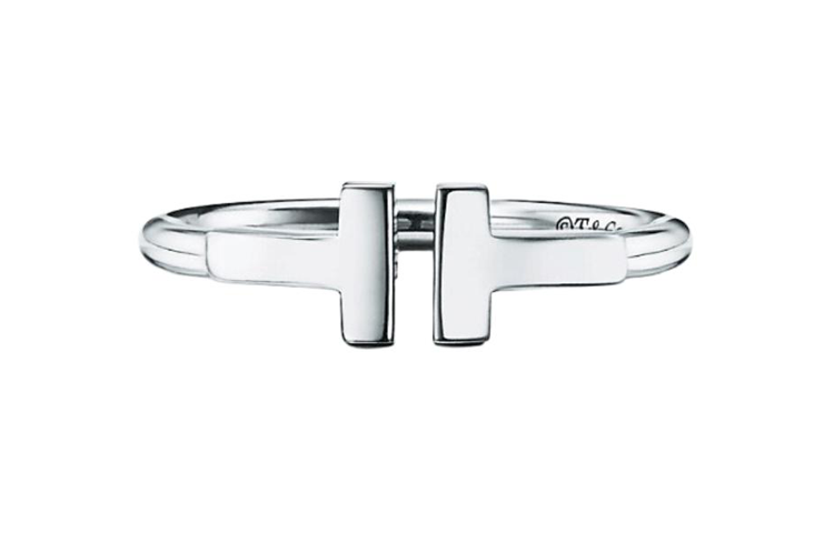 TIFFANY & CO. 18K White Gold Rings Women's Silver