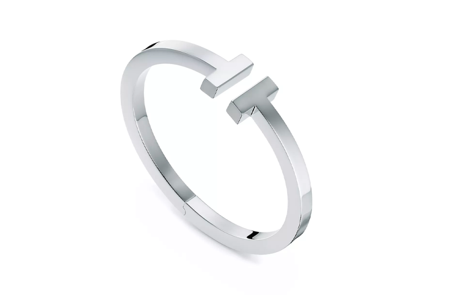 TIFFANY & CO. TIFFANY & CO. Pre Owned 2010s 18K White Gold Wire Ring