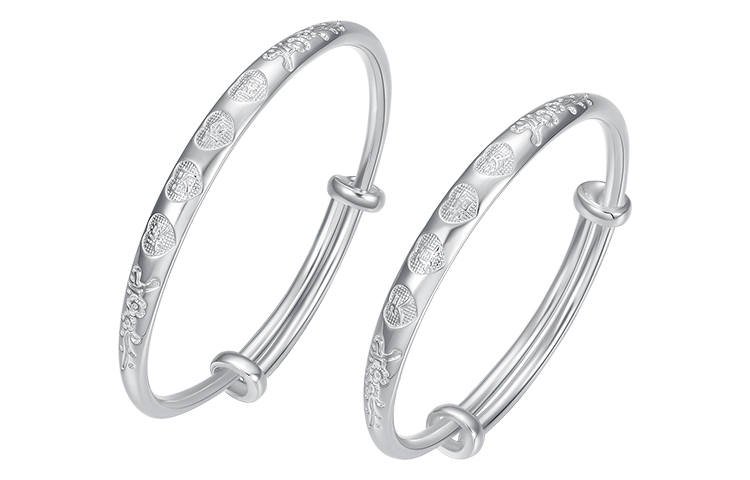 CHOW TAI SENG CHOW TAI SENG Sterling Silver Bangles Kids'