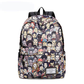 Bansusu Polyester Backpack Large Unisex International Friend